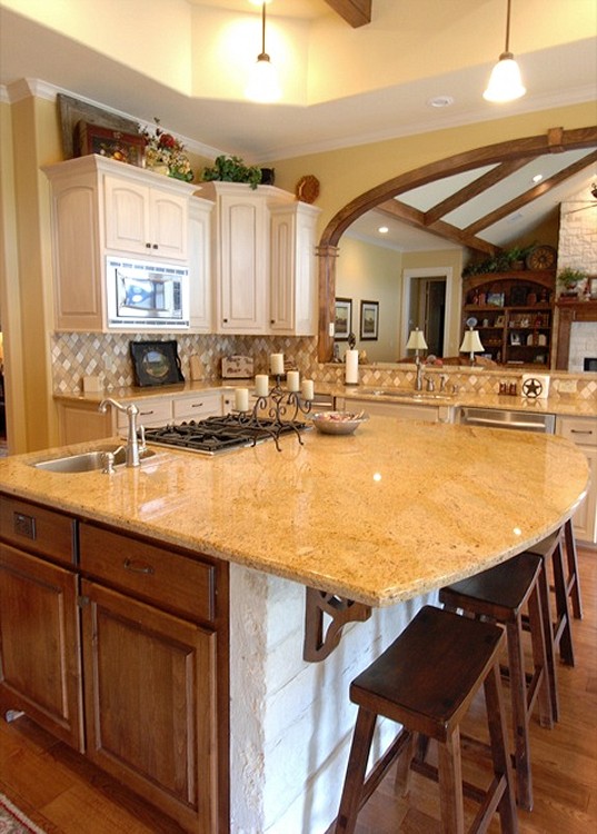 Natural Stone Kitchen  Countertops  Granite Kitchen  Counters 